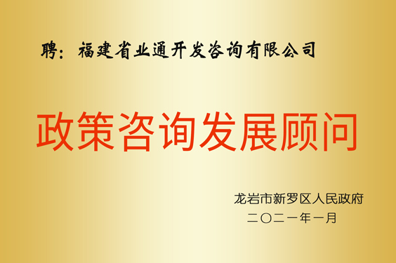 政策咨询发展顾问
